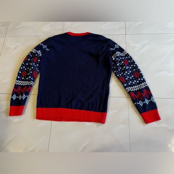 Star Wars Geeknet The Mandalorian Child Baby Yoda Ugly Holiday Unisex size L - Picture 14 of 16